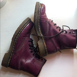1460 SMOOTH LEATHER LACE UP BOOTS